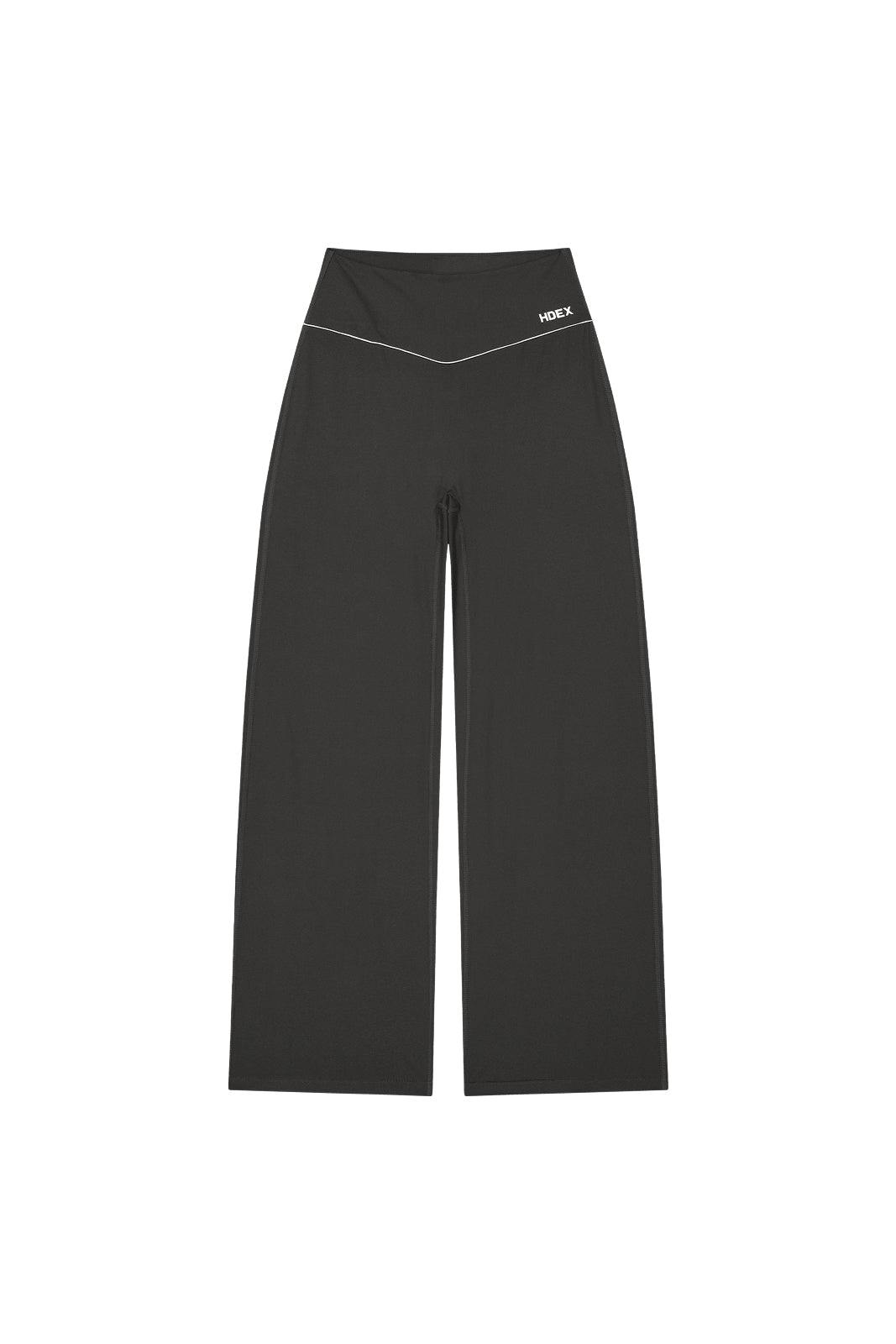 HDEX Celana Korea Olahraga Sophie Line Wide Pants Charcoal Wanita Fitness