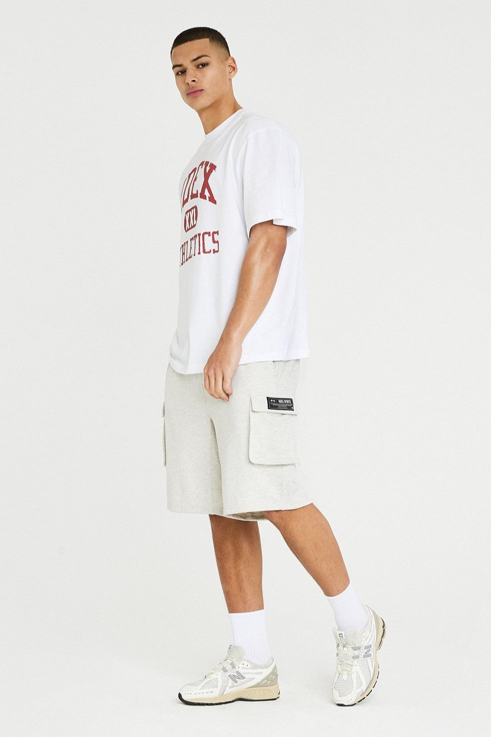 HDEX Varsity Short Sleeve White