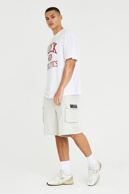 HDEX Varsity Short Sleeve White
