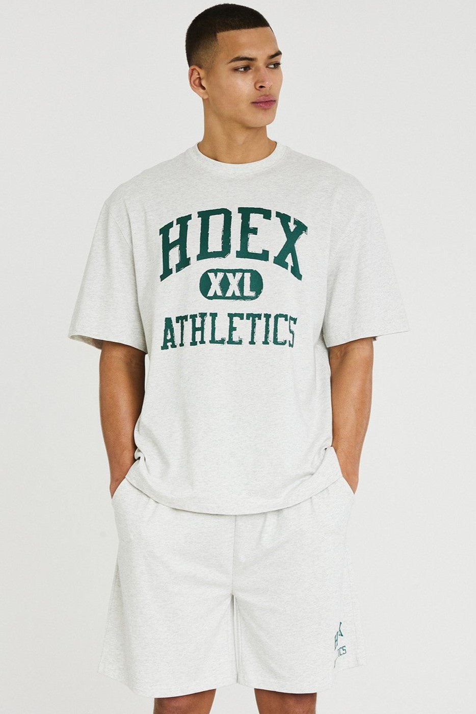 HDEX Varsity Short Sleeve Oatmeal