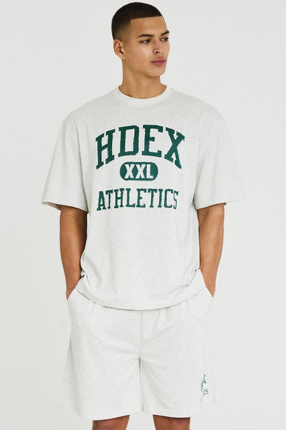 HDEX Varsity Short Sleeve Oatmeal