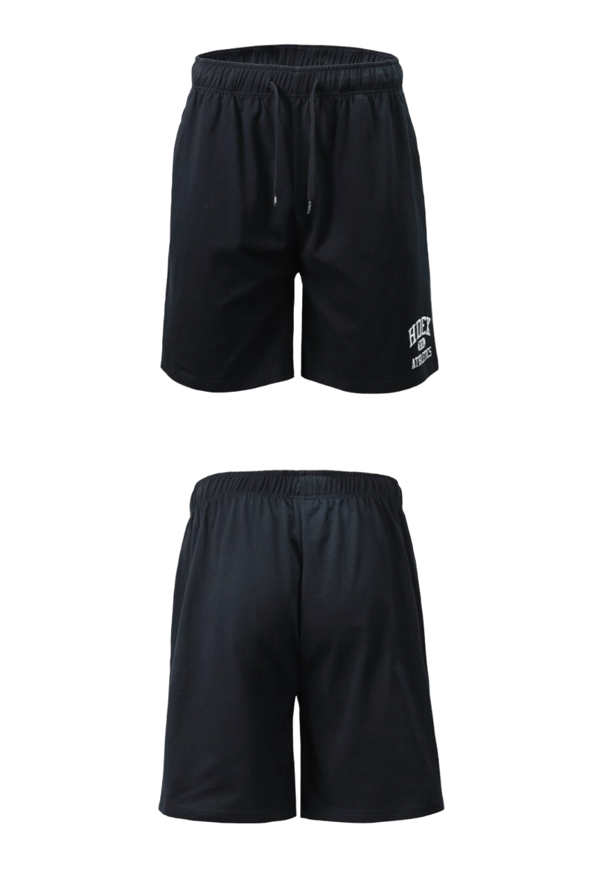 HDEX Varsity Comfortable Shorts Black