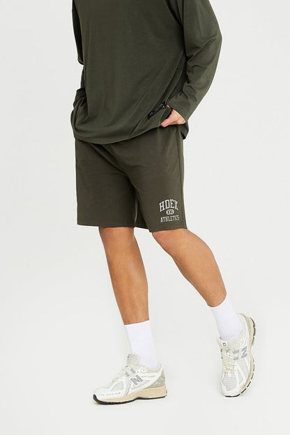 HDEX Varsity Comfortable Shorts Khaki