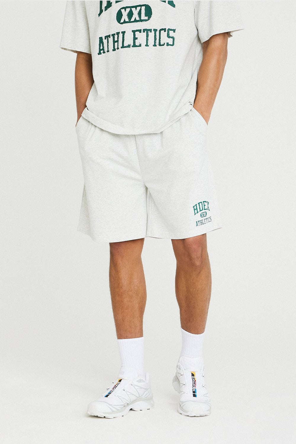 HDEX Varsity Comfortable Shorts Oatmeal