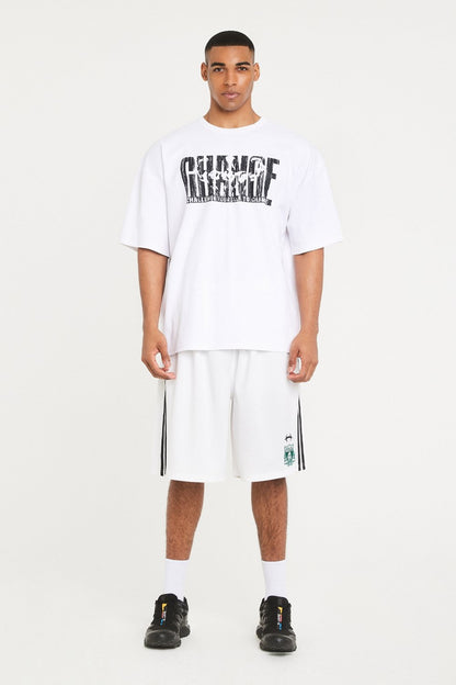HDEX Change Over Fit Short Sleeve White