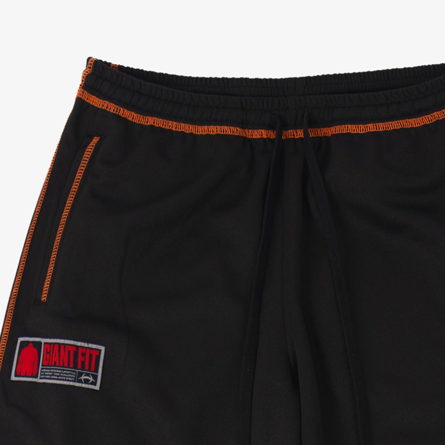 [GYM CLUB LEGACY PRE-ORDER] HDEX Celana Korea Olahraga Giant Fit 85 Mesh Wide Pants Black Pria Fitness