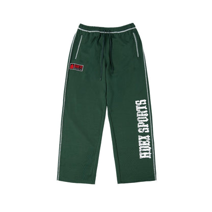 [GYM CLUB LEGACY PRE-ORDER] HDEX Celana Korea Olahraga Giant Fit 85 Mesh Wide Pants Green Pria Fitness