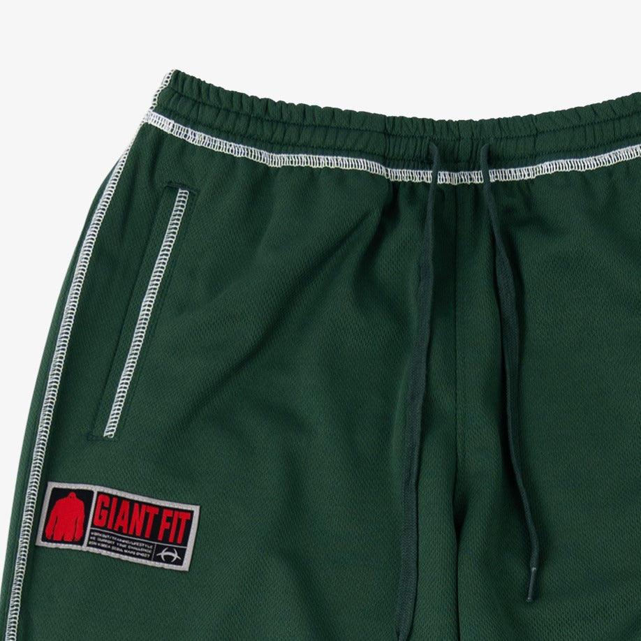 [GYM CLUB LEGACY PRE-ORDER] HDEX Celana Korea Olahraga Giant Fit 85 Mesh Wide Pants Green Pria Fitness