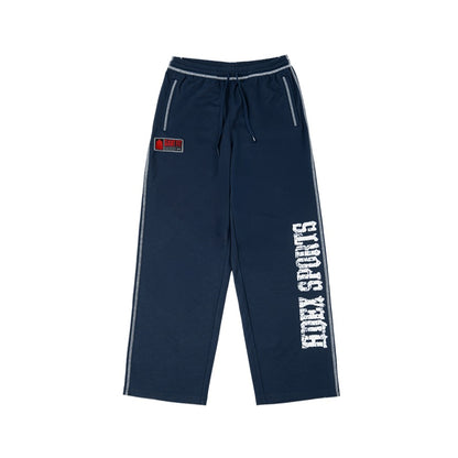 [GYM CLUB LEGACY PRE-ORDER] HDEX Celana Korea Olahraga Giant Fit 85 Mesh Wide Pants Navy Pria Fitness