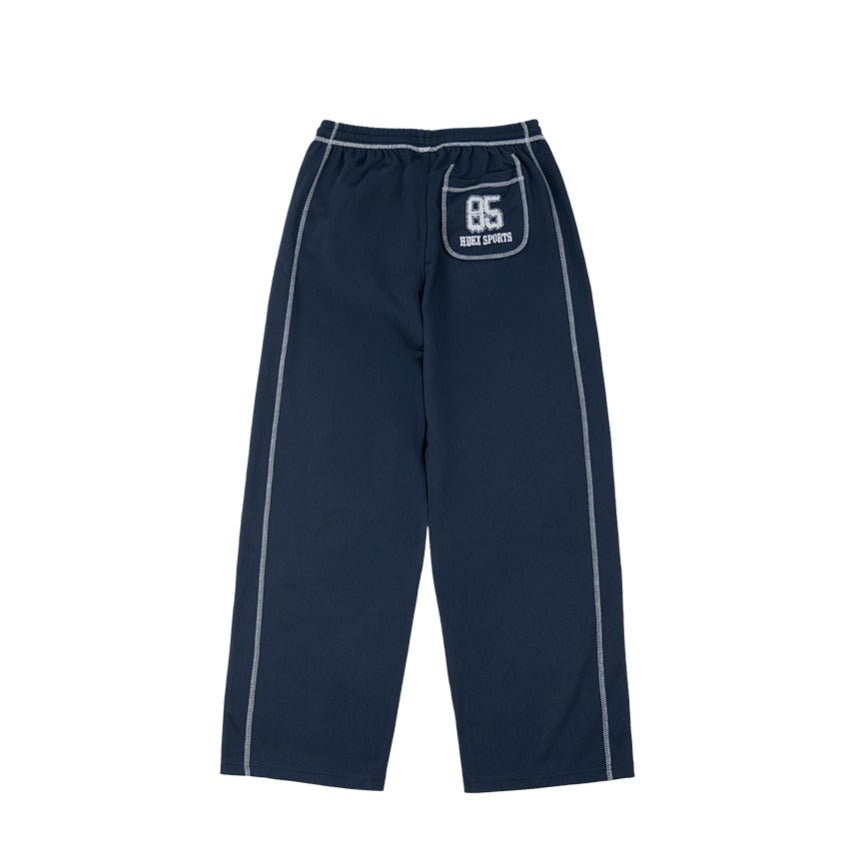 [GYM CLUB LEGACY PRE-ORDER] HDEX Celana Korea Olahraga Giant Fit 85 Mesh Wide Pants Navy Pria Fitness