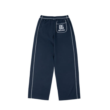 [GYM CLUB LEGACY PRE-ORDER] HDEX Celana Korea Olahraga Giant Fit 85 Mesh Wide Pants Navy Pria Fitness