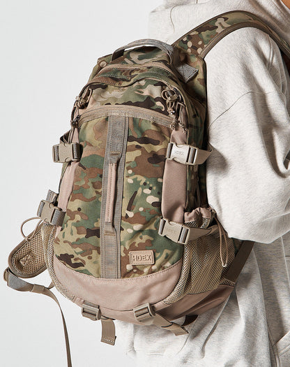 HDEX Tas Korea Olahraga Delta String Backpack 28L Khaki Camo Pria Fitness