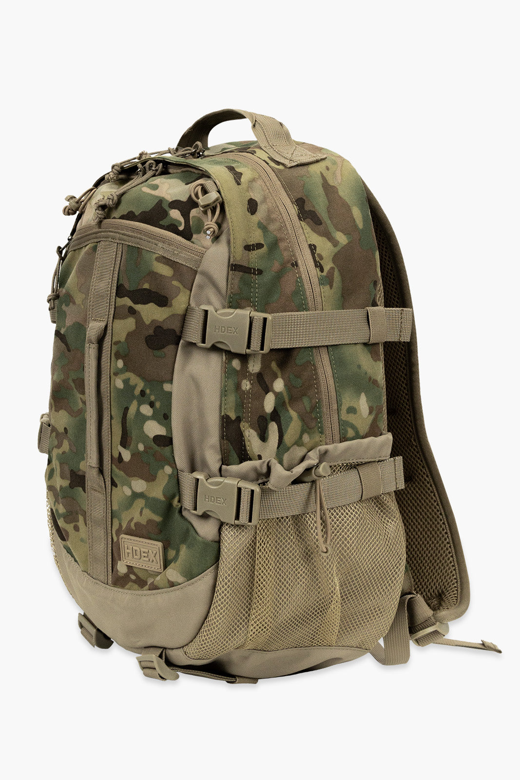 HDEX Tas Korea Olahraga Delta String Backpack 28L Khaki Camo Pria Fitness