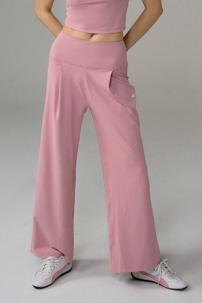HDEX Celana Korea Olahraga Light Support Daily Leggings Pants Indie Pink