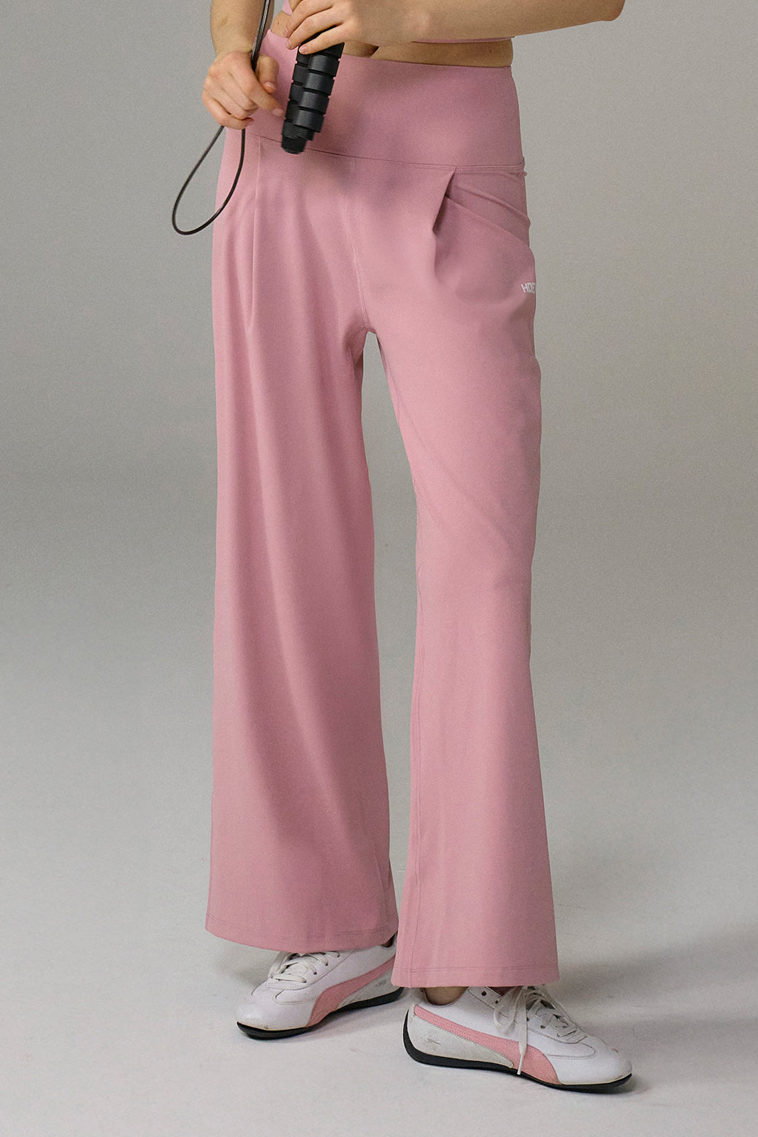 HDEX Celana Korea Olahraga Light Support Daily Leggings Pants Indie Pink