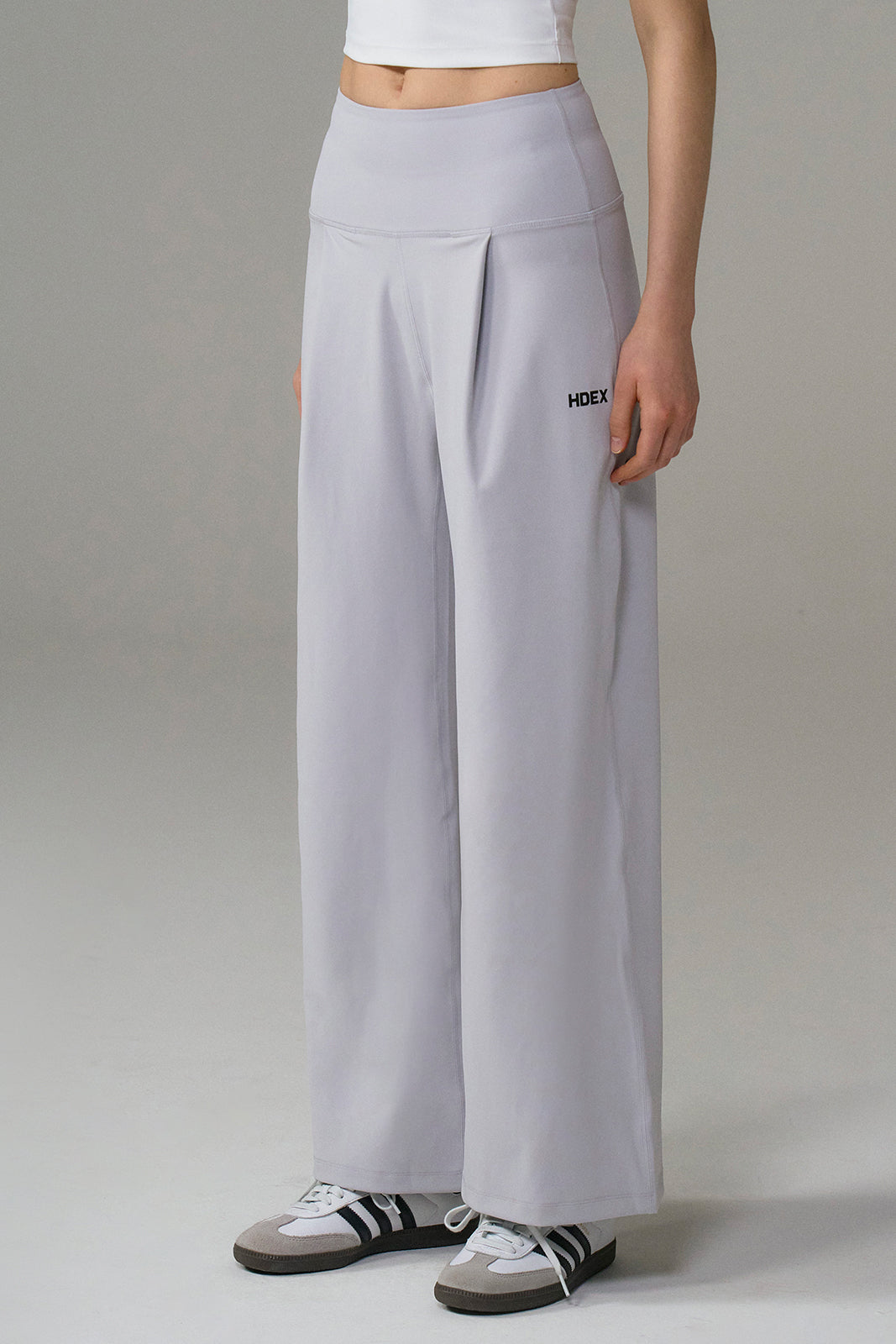 HDEX Celana Korea Olahraga Light Support Daily Leggings Pants Mist Gray