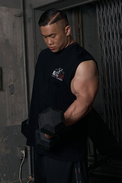 HDEX Celana Korea Olahraga The Mass 212 Tape Mesh Bermuda Shorts Black Pria Fitness