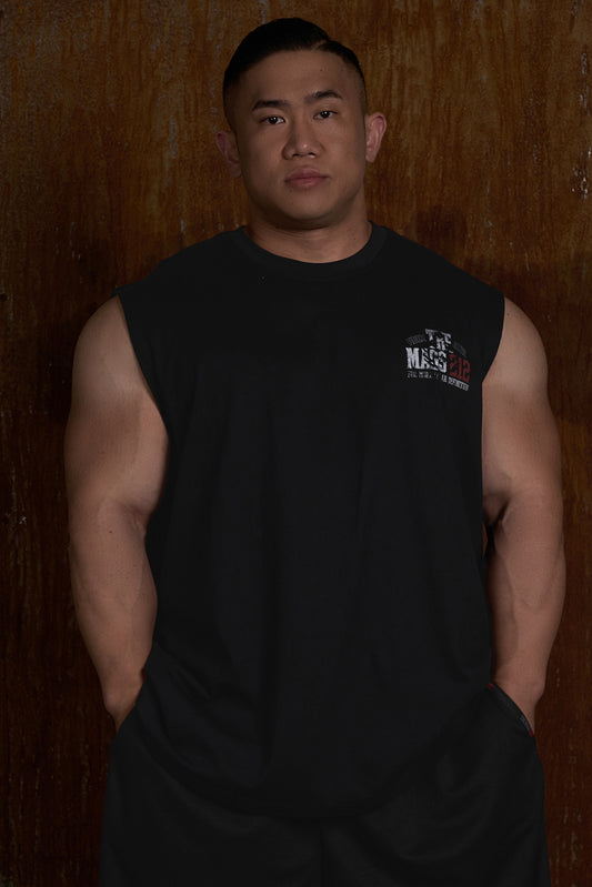 HDEX The Mass 212 Giant Fit Print Sleeveless Black