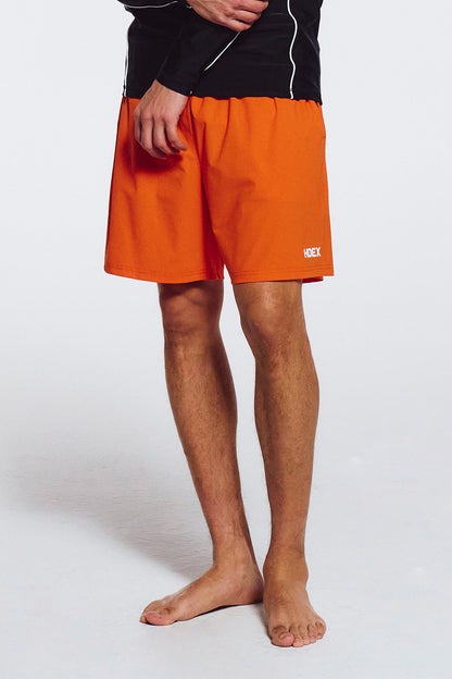 HDEX Celana Korea Olahraga Aqua 5.0 Board Shorts Orange Pria Fitness