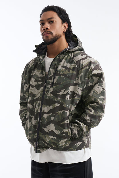 HDEX Baju Korea Olahraga Camo Military Nylon Jacket Camo Pria Fitness