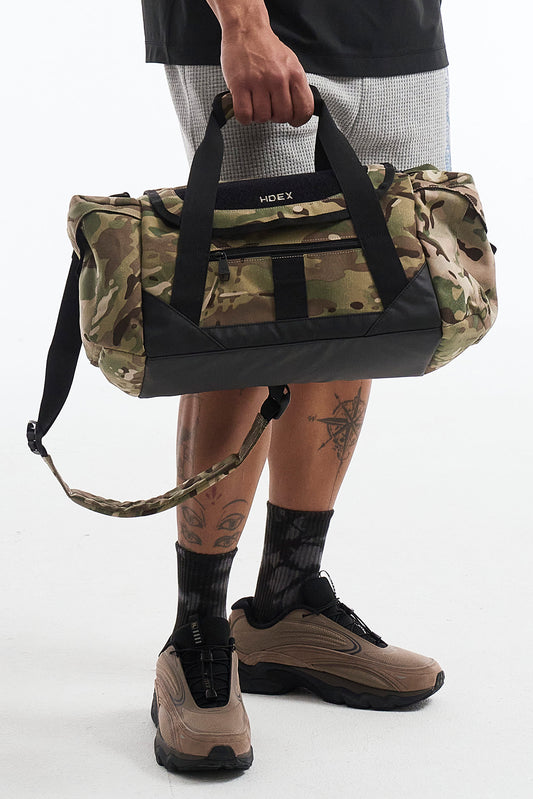 HDEX Camo Expedition Duffle Bag 23L Khaki Camo