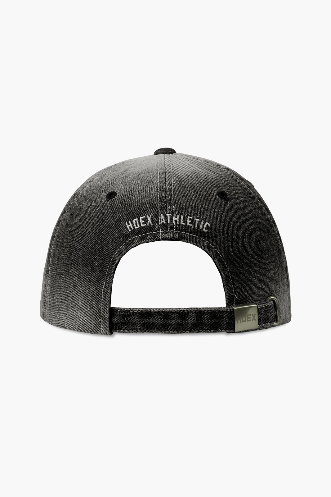 HDEX Topi Korea Olahraga 916 Denim Washed Ball Cap Black Pria Wanita Fitness