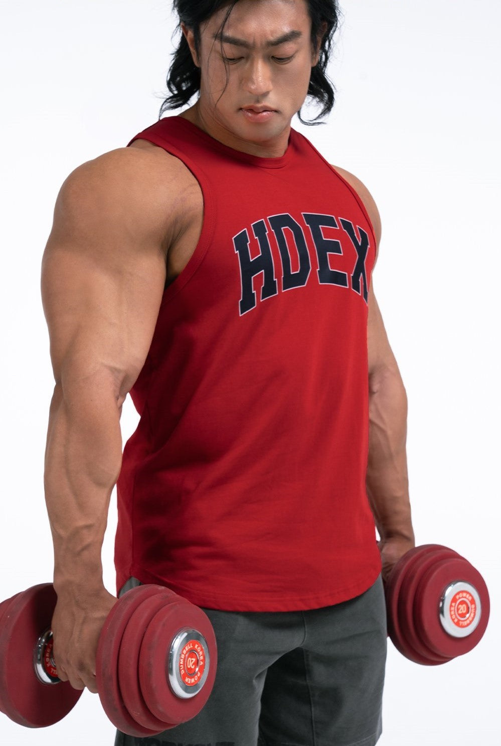 HDEX Arch Logo Sleeveless Shirt Red