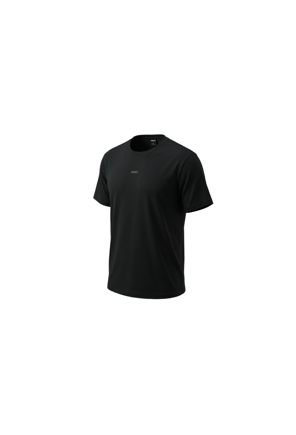HDEX Baju Korea Olahraga Velo Light Short Sleeve Black Pria Fitness