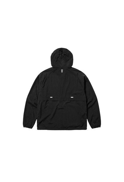 HDEX Baju Korea Olahraga Assist Lightweight Packable Jacket Black Pria Fitness