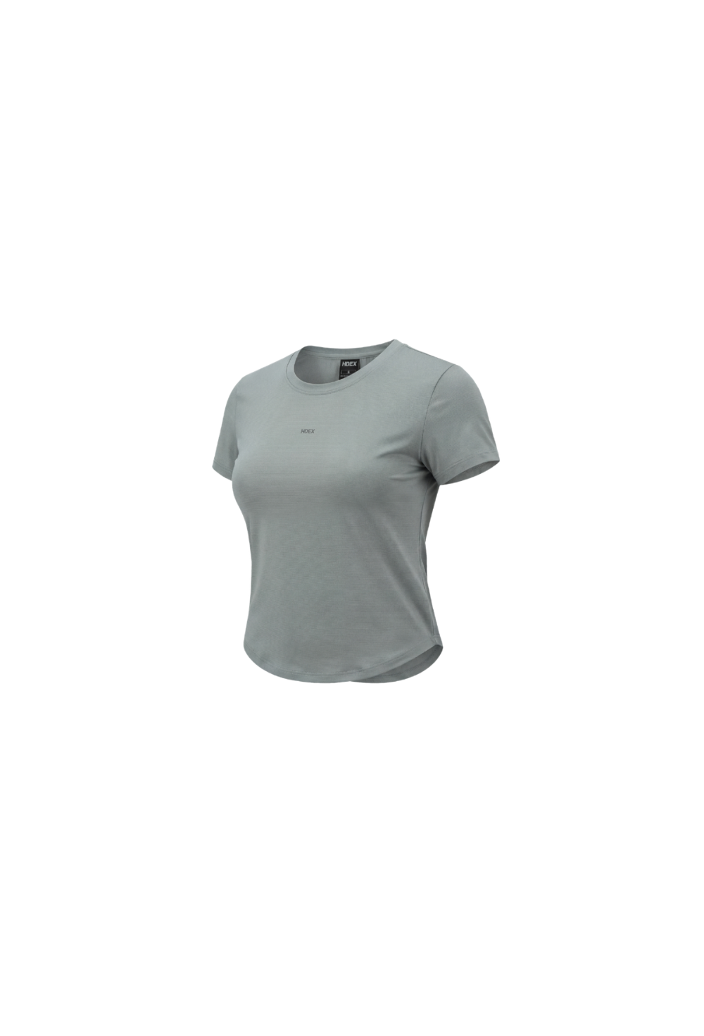 HDEX Baju Korea Olahraga Women`s Velo Light Short Sleeve Fog Gray Wanita Fitness