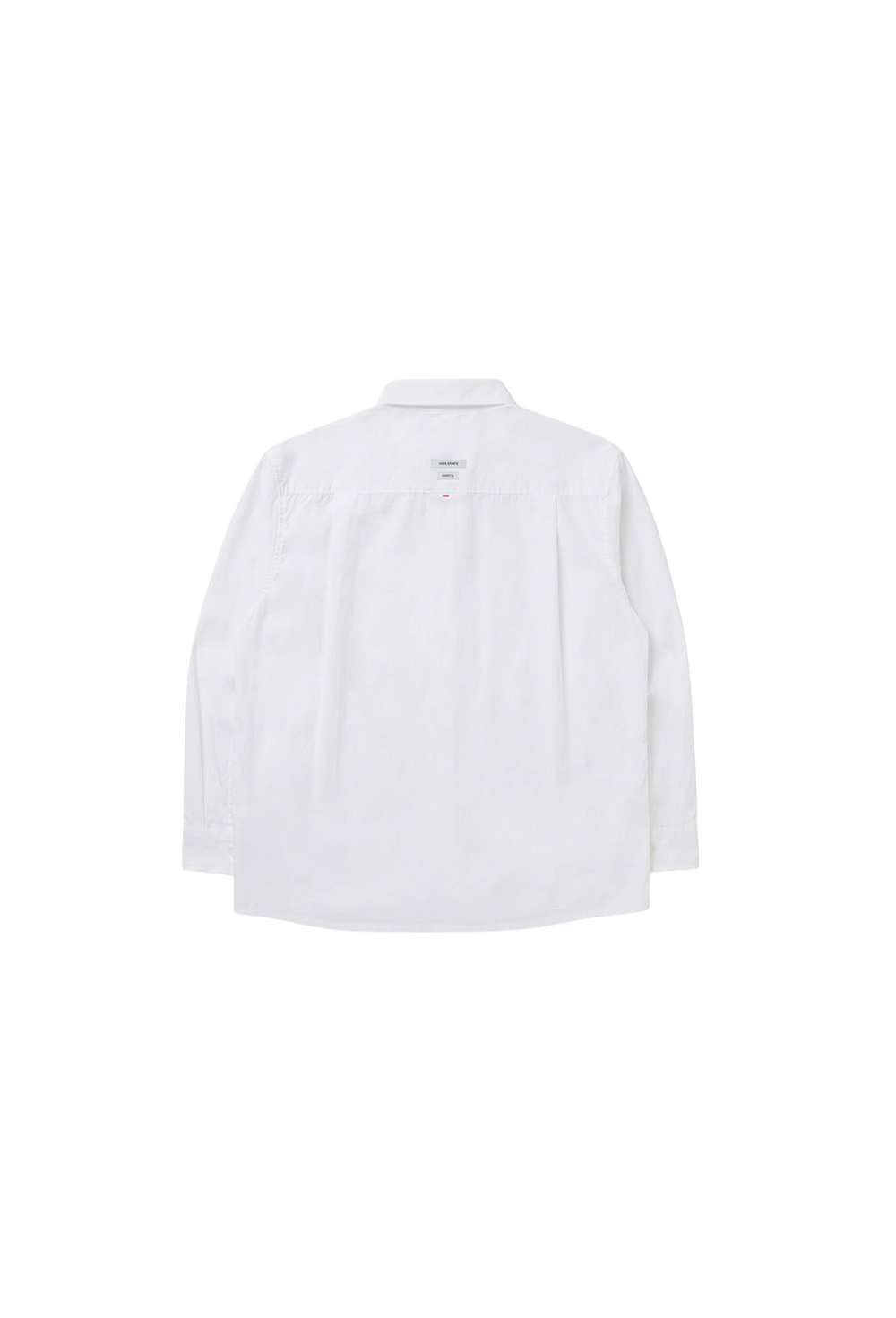 HDEX Baju Korea Olahraga Essential Overfit Cotton Shirt W White Wanita Fitness
