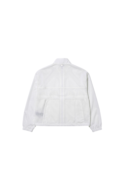 HDEX Jaket Korea Olahraga Essential Flow Windbreaker W White Wanita Fitness