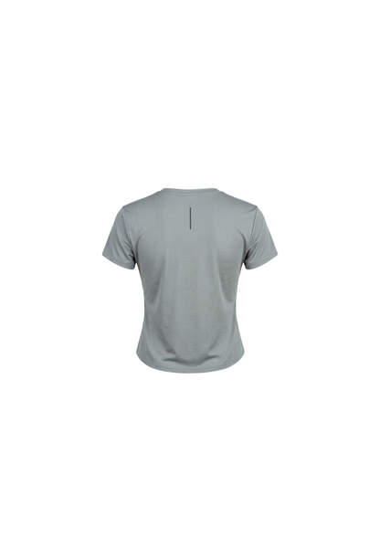 HDEX Baju Korea Olahraga Women`s Velo Light Short Sleeve Fog Gray Wanita Fitness