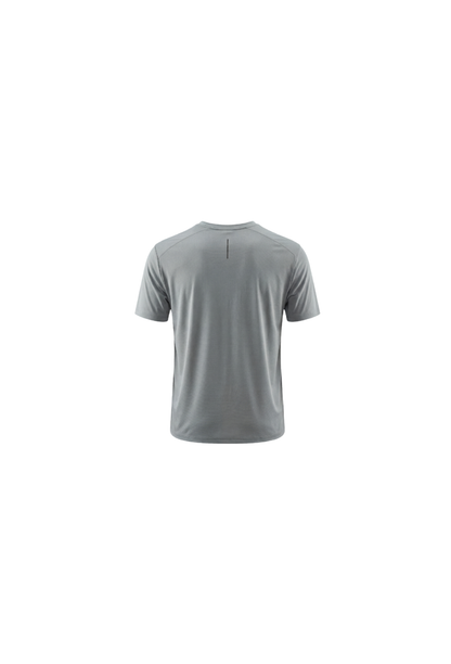 HDEX Baju Korea Olahraga Velo Light Short Sleeve Fog Gray Pria Fitness
