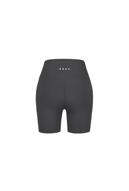 HDEX Celana Korea Olahraga Women`s Firm Support Biker Shorts 3.5 Charcoal Wanita Fitness