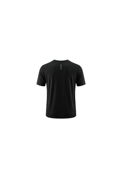 HDEX Baju Korea Olahraga Velo Light Short Sleeve Black Pria Fitness