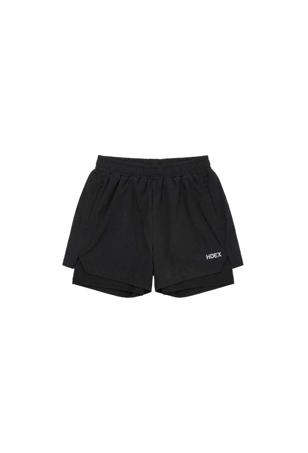 HDEX Celana Korea Olahraga Women`s 2in1 Velo Light Shorts Black Wanita Fitness