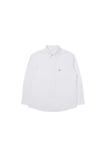 HDEX Baju Korea Olahraga Essential Overfit Cotton Shirt W White Wanita Fitness