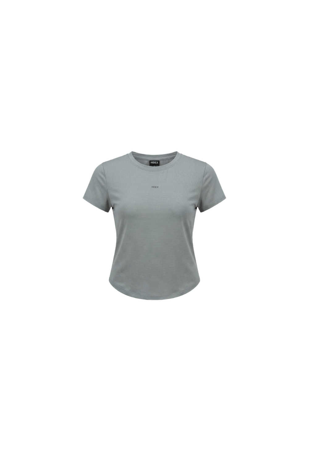 HDEX Baju Korea Olahraga Women`s Velo Light Short Sleeve Fog Gray Wanita Fitness