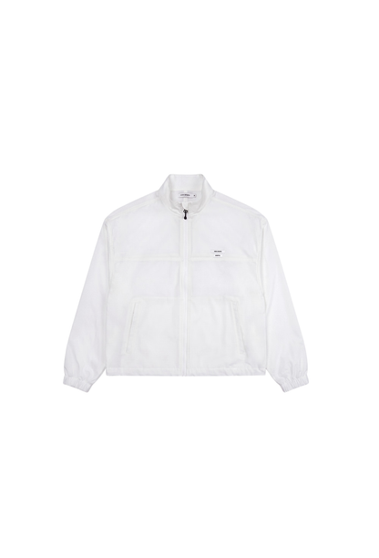 HDEX Jaket Korea Olahraga Essential Flow Windbreaker W White Wanita Fitness