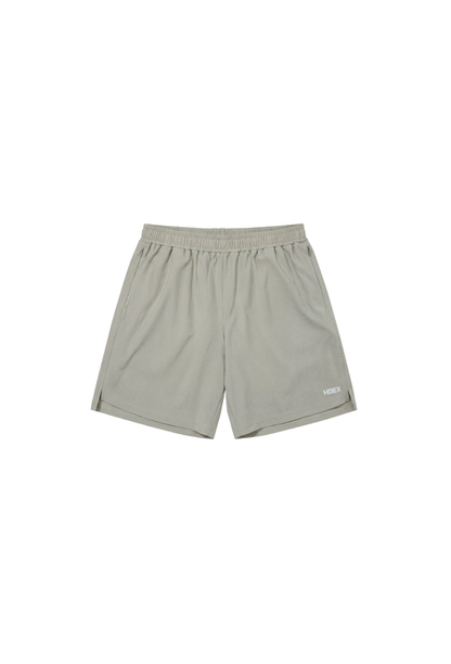 HDEX Celana Korea Olahraga 2in1 Velo Light Shorts Ash Beige Pria Fitness