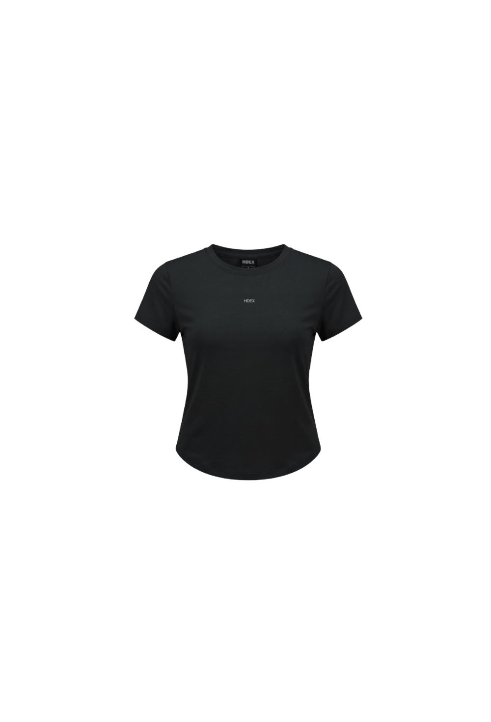 HDEX Baju Korea Olahraga Women`s Velo Light Short Sleeve Black Wanita Fitness
