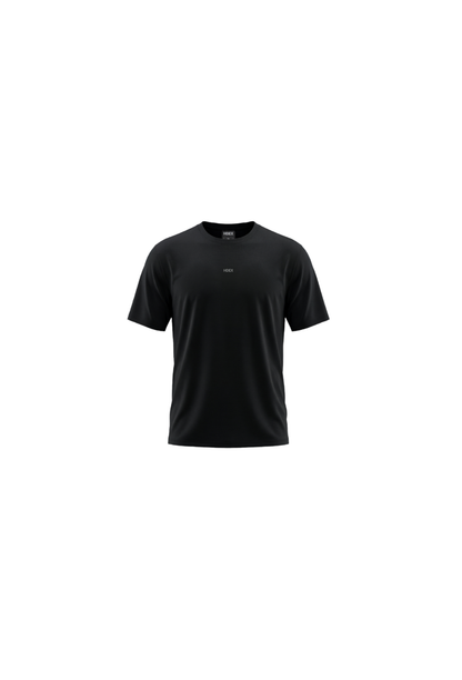 HDEX Baju Korea Olahraga Velo Light Short Sleeve Black Pria Fitness