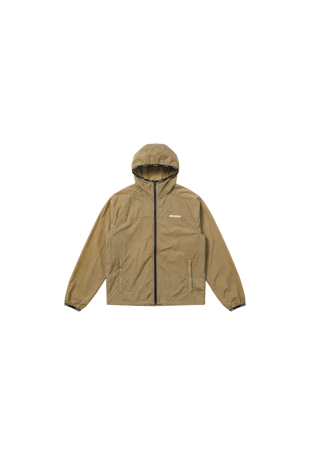 HDEX Baju Korea Olahraga Assist Lightweight Packable Jacket W Camel Wanita Fitness