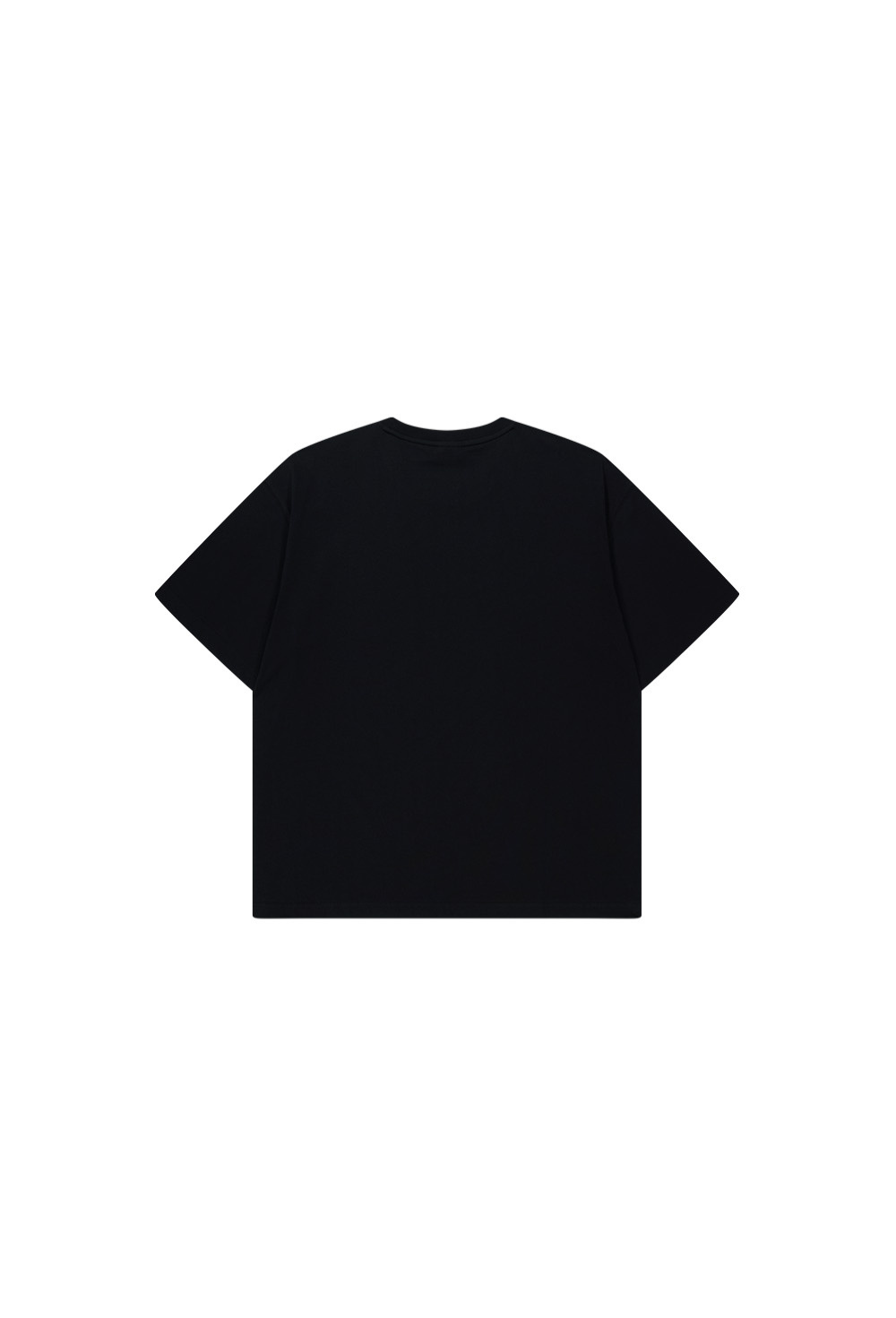 HDEX Baju Korea Olahraga Squad Short Sleeve Black Pria Fitness
