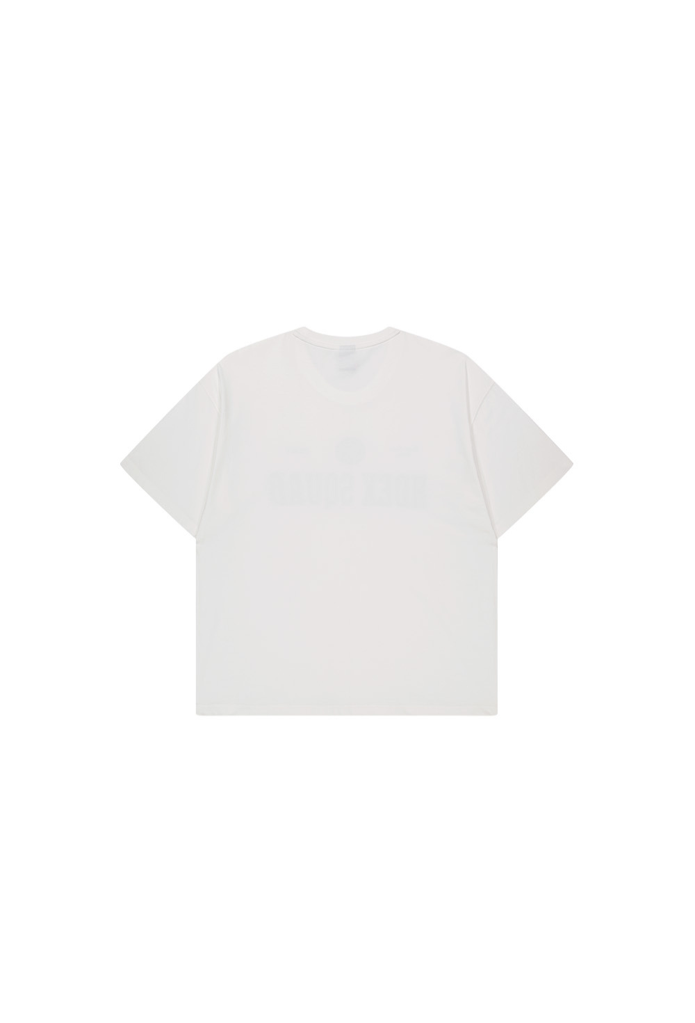 HDEX Baju Korea Olahraga Squad Short Sleeve White Pria Fitness