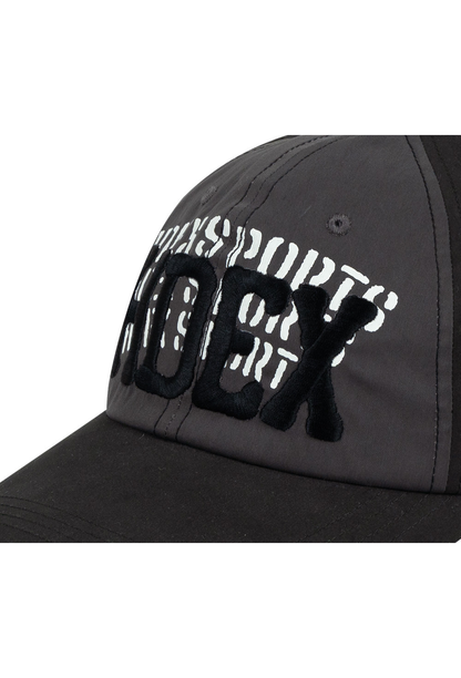 HDEX Topi Korea Olahraga Core Volume Layer Ball Cap Black Pria Wanita Fitness