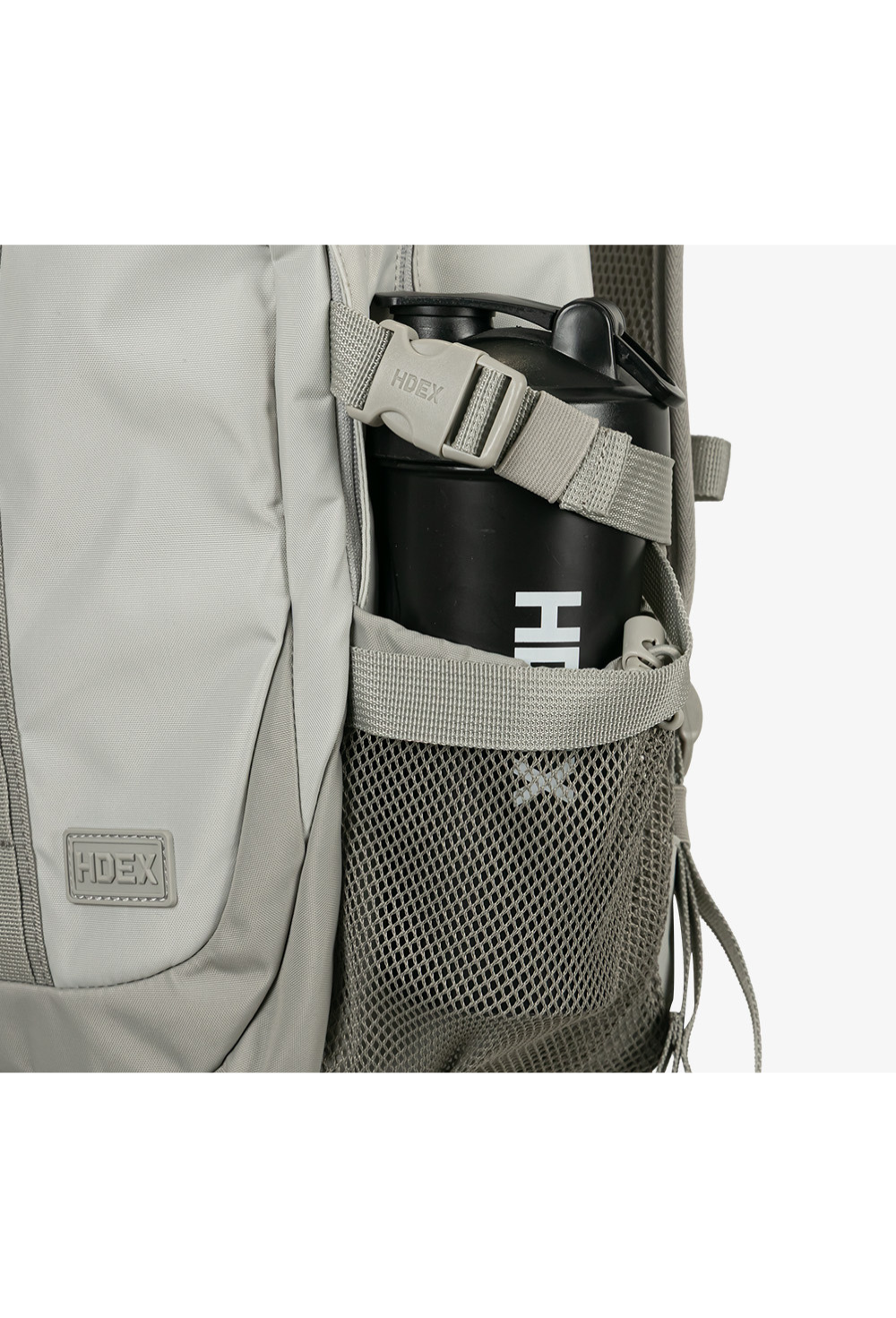 HDEX Tas Korea Olahraga Delta String Backpack 28L Greige Pria Fitness