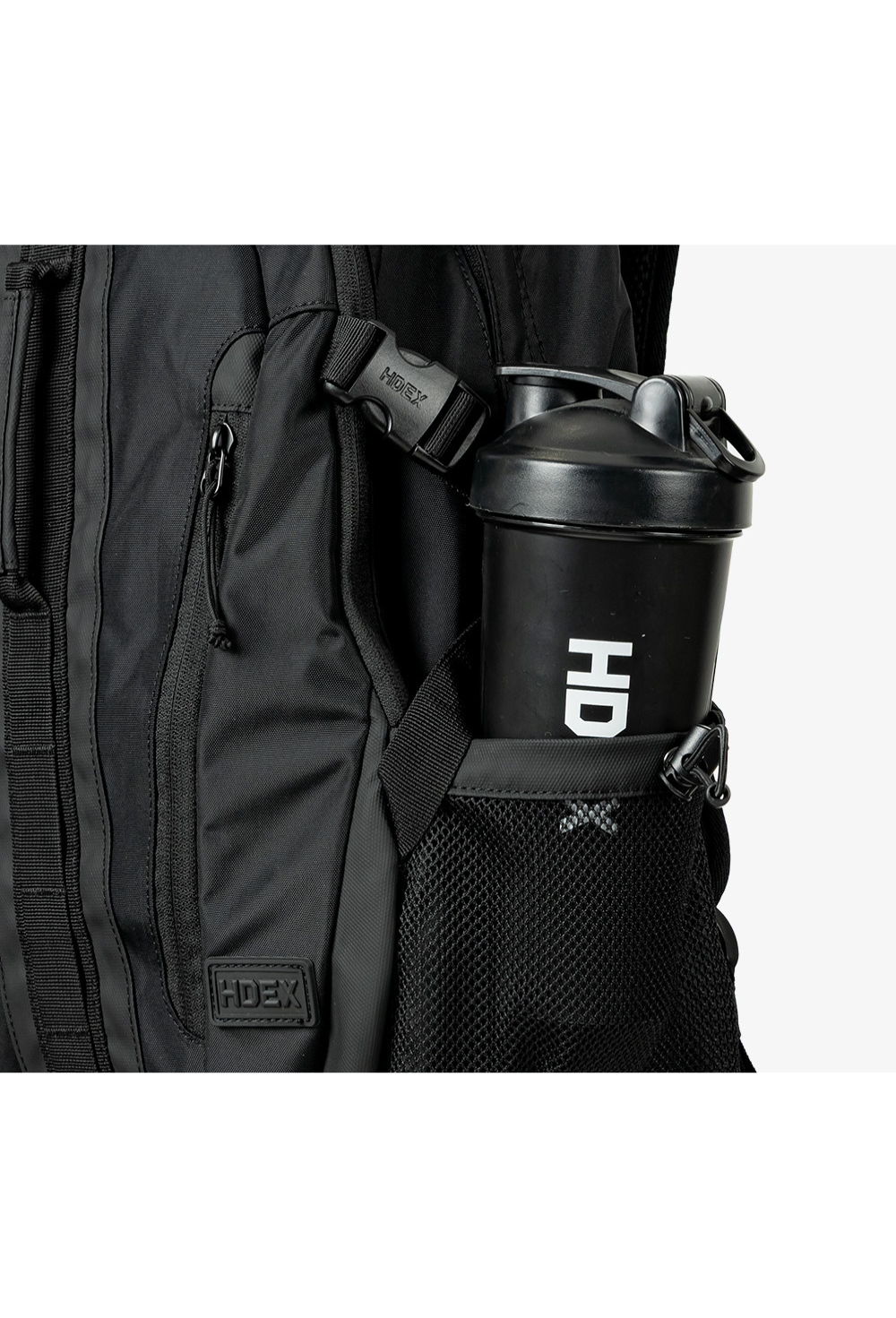 HDEX Tas Korea Olahraga Delta String Backpack 35L Black Pria Fitness