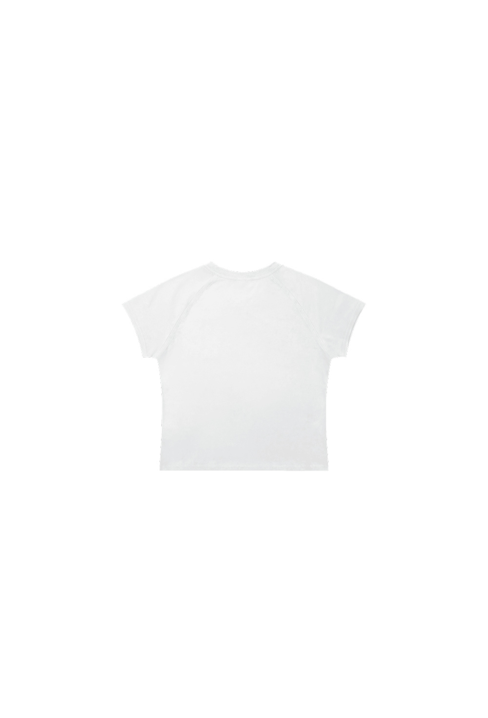 HDEX Baju Korea Olahraga Legacy Slim Fit Cap Short Sleeve White Wanita Fitness